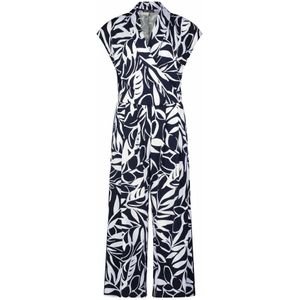 Betty Barclay - Bloemen Jumpsuit - Blauw - Dames - Met Zakken