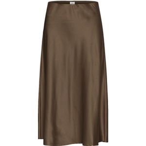 Saint Tropez - Fondue Fudge - Midi Rok - Bruin