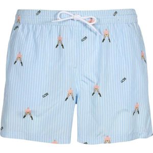 Gcds, Heren, Badkleding, Blauw, Maat: M Polyamide,