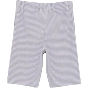 Issey Miyake, Heren, Korte broeken, Grijs, Maat: L