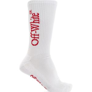 Off White, Heren, Ondergoed, Wit, Maat: L Katoen,