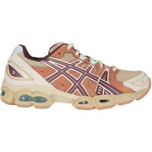 Asics Nimbus 9 Gel Hardloopschoenen , Beige , Dames , Maat: 36 1/2 EU