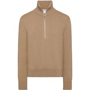 Thom Browne, Heren, Truien, Beige, Maat: XL Wol,