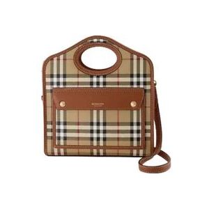 Burberry Canvas handbags , Brown , Dames , Maat: ONE Size