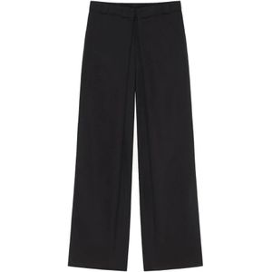 Givenchy, Dames, Broeken, Zwart, Maat: XS Katoen,