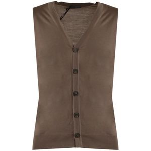 Drumohr, Heren, Truien, Bruin, Maat: L Wol,