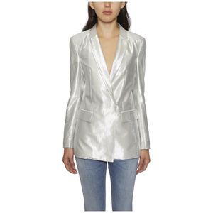 Dondup, Dames, Jassen, Grijs, Maat: XS