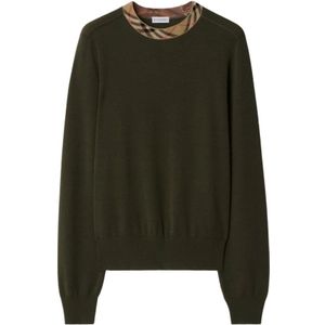 Burberry, Dames, Truien, Groen, Maat: S