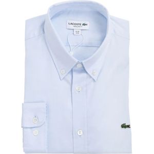 Lacoste, Heren, Overhemden, Blauw, Maat: 4XL