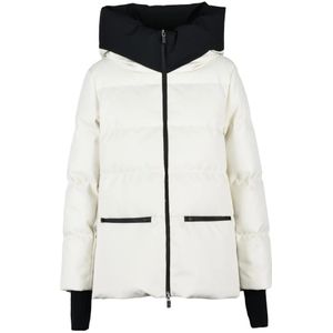 Herno, Dames, Jassen, Wit, Maat: M Poliester,