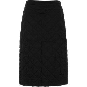 Jil Sander, Dames, Rokken, Zwart, Maat: XS Viscose,