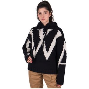 JW Anderson, Dames, Sweatshirts & Hoodies, Blauw, Maat: XS