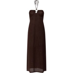 Melissa Odabash, Dames, Jurken, Bruin, Maat: XS Spandex,