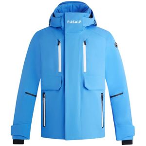 Fusalp, Heren, Jassen, Blauw, Maat: S Leer,