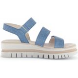 Gabor - Rollingsoft Sensitive - Dames Sneakers - Grijs - Leer