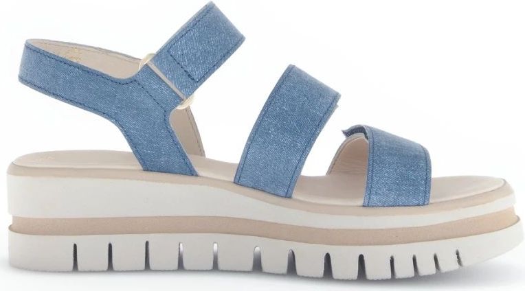 Gabor - Rollingsoft Sensitive - Dames Sneakers - Grijs - Leer