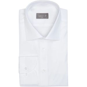 Fakts, Heren, Overhemden, Wit, Maat: 2XL Katoen,