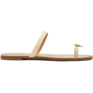 Kazar, Dames, Schoenen, Beige, Maat: 35 EU Leer,