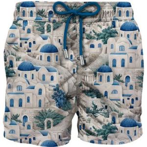 MC2 Saint Barth, Heren, Badkleding, Veelkleurig, Maat: M Poliester,