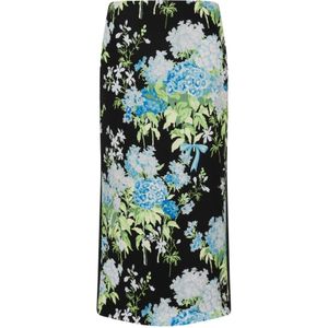 Moschino, Dames, Rokken, Veelkleurig, Maat: 2XS Zijde,