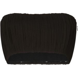 Alaïa, Dames, Tops, Zwart, Maat: S Leer,