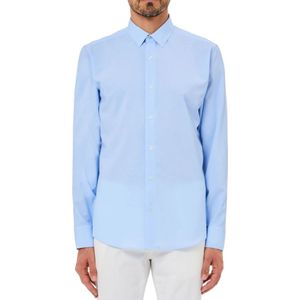 Liu Jo, Heren, Overhemden, Blauw, Maat: XL