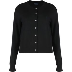 Polo Ralph Lauren, Dames, Truien, Zwart, Maat: XS Wol,
