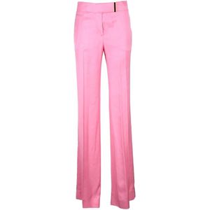 Tom Ford, Dames, Broeken, Roze, Maat: S Viscose,