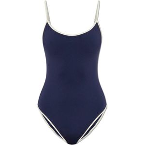 The Upside, Dames, Badkleding, Blauw, Maat: XS Nylon,