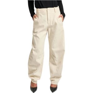 Hugo, Dames, Broeken, Wit, Maat: 2XS