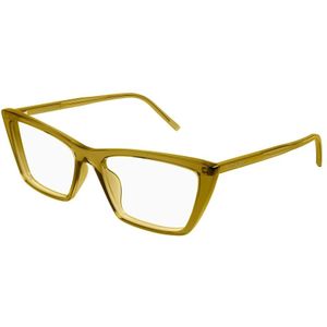 SAINT LAURENT - SL 737 MICA THIN OPT 006 - Optische Monturen - Groente - Acetaat - Kwadraat