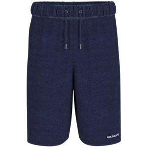 Guess, Heren, Korte broeken, Blauw, Maat: S Katoen,