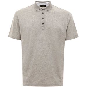 Corneliani, Heren, Tops, Grijs, Maat: 2XL Katoen,