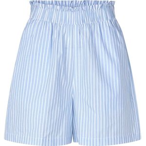 Lollys Laundry - Blancall Shorts - Korte Broeken - Blauw - 100% Katoen