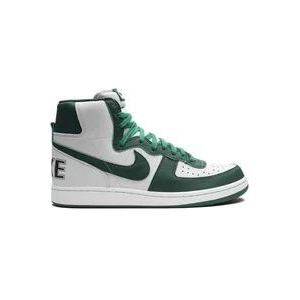 Nike Hoge Sneakers Swan Groen , Green , Heren , Maat: 44 EU