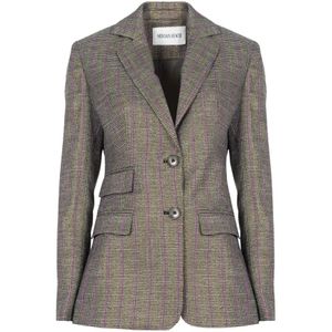 Silvian Heach - Aansluitende Blazer - Blauw - Hoogwaardige Stof