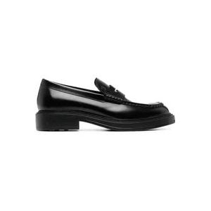 Tod's Extralight Zwarte Mocassin , Black , Heren , Maat: 43 1/2 EU