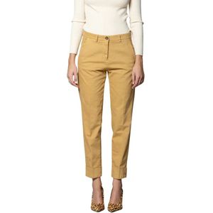 Mason's, Dames, Broeken, Geel, Maat: 3XS Katoen,