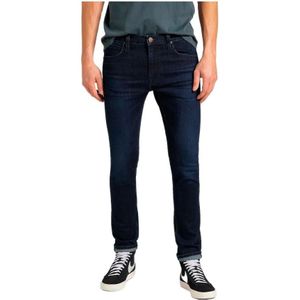 Lee, Heren, Jeans, Blauw, Maat: W29 L32 Katoen,