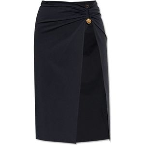 Versace, Dames, Badkleding, Zwart, Maat: S Polyamide,