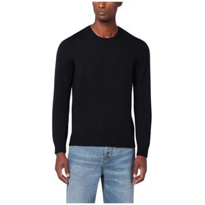 Drumohr, Heren, Truien, Blauw, Maat: 2XL