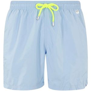 MC2 Saint Barth, Heren, Badkleding, Blauw, Maat: S Poliester,