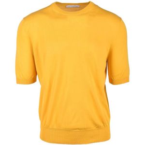 Ballantyne, Heren, Tops, Geel, Maat: XL Katoen,