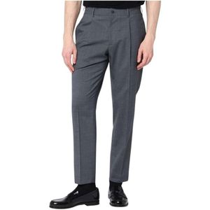 Santaniello, Heren, Broeken, Grijs, Maat: S Wol,