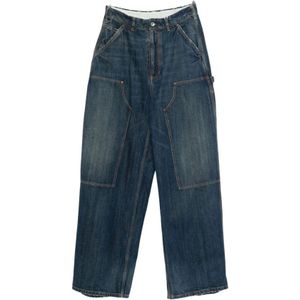 Maison Margiela, Heren, Jeans, Blauw, Maat: M