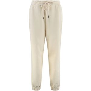 Canada Goose, Dames, Broeken, Wit, Maat: M Katoen,