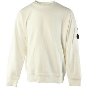 C.p. Company, Heren, Sweatshirts & Hoodies, Wit, Maat: 2XL Katoen,