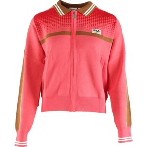 Fila, Dames, Sweatshirts & Hoodies, Rood, Maat: XS Viscose,