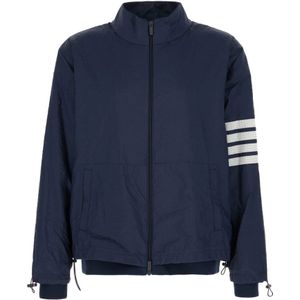 Thom Browne, Heren, Jassen, Blauw, Maat: M