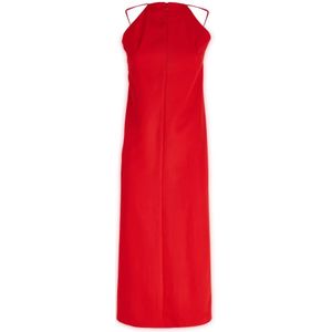 Proenza Schouler, Dames, Jurken, Rood, Maat: 2XS